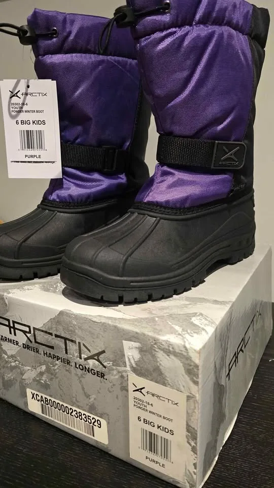 YOUTH ARCTIX Winter Boots - 6 big kids - purple image indicator(3)