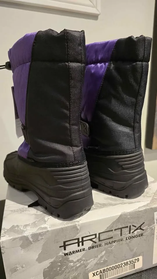 YOUTH ARCTIX Winter Boots - 6 big kids - purple image indicator(5)
