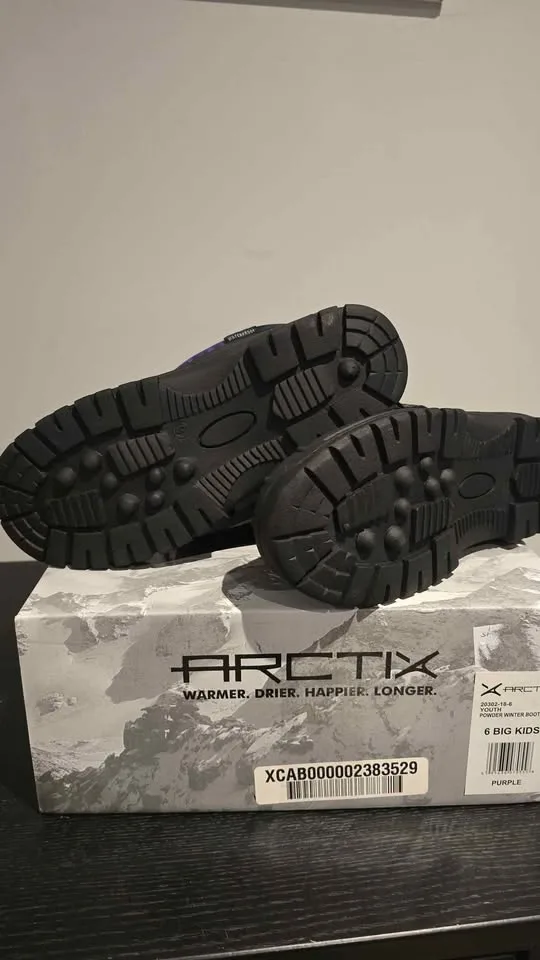 YOUTH ARCTIX Winter Boots - 6 big kids - purple image indicator(6)