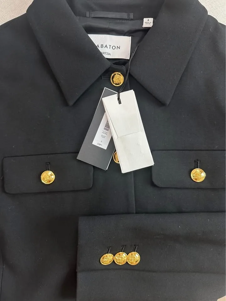 Aritzia Justina Jacket Size 6 NWT image indicator(6)