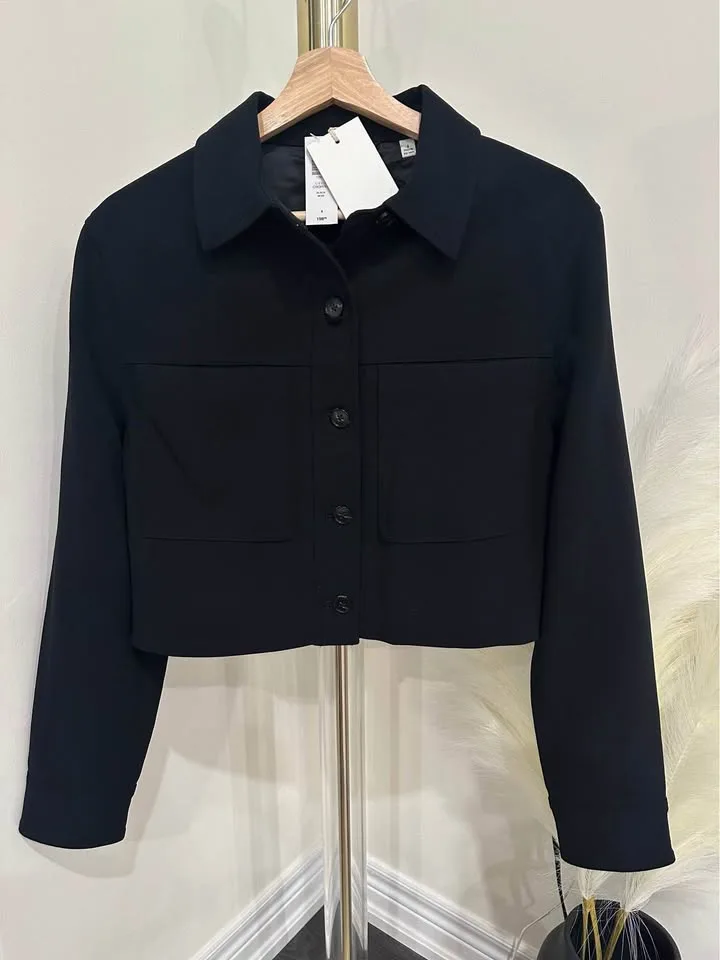 Aritzia Little Cropped Jacket Size 2 NWT image indicator(4)