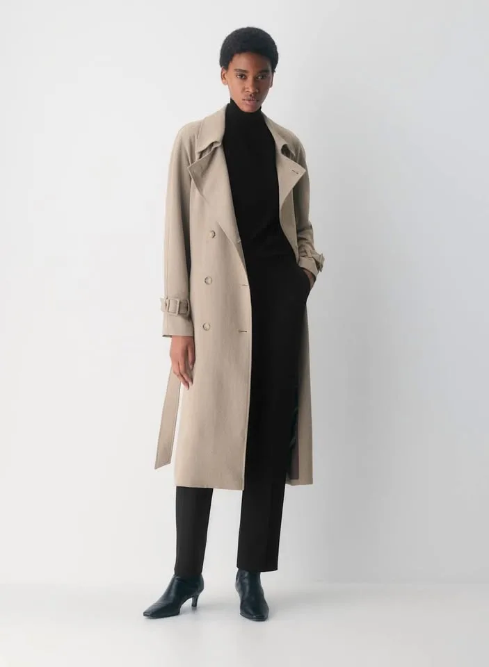 Aritzia Magnolia Trench Coat Size S NWT image indicator(3)