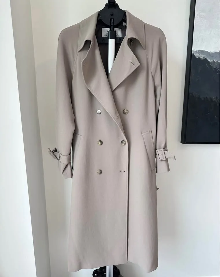 Aritzia Magnolia Trench Coat Size S NWT image indicator(6)