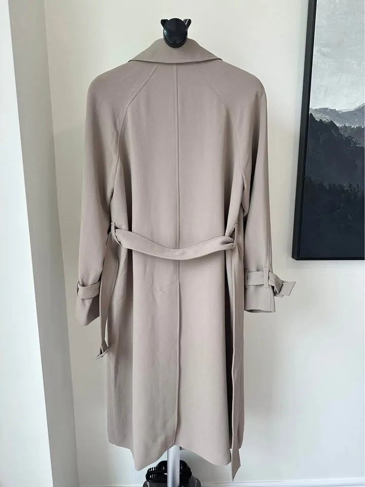 Aritzia Magnolia Trench Coat Size S NWT image indicator(7)