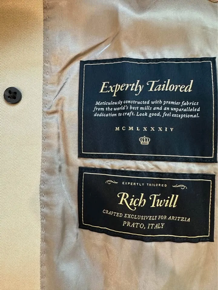 Aritzia Regent Trench Coat - Rich Twill Size S NWT image indicator(6)