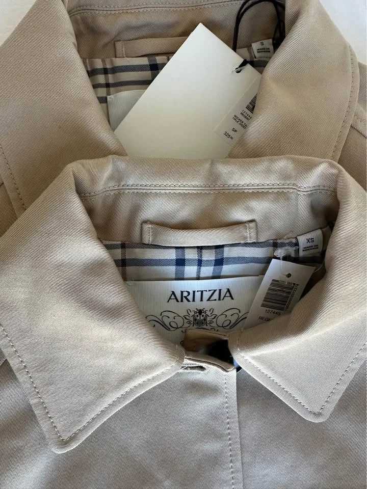 Aritzia Regent Trench Coat - Rich Twill Size S NWT image indicator(7)