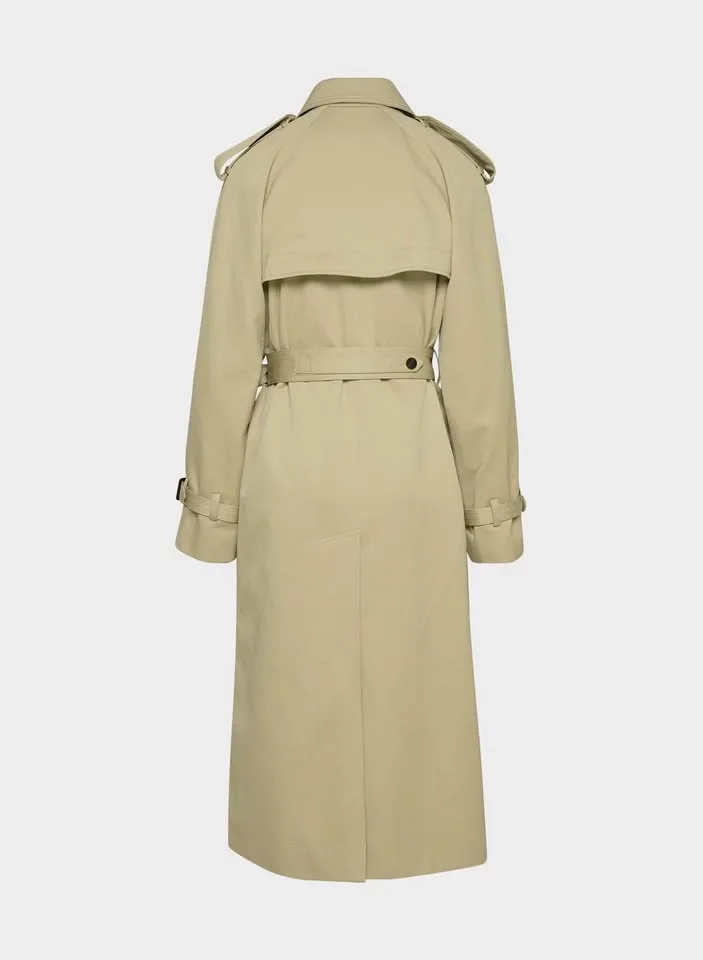 Aritzia Virtue Trench Coat - Rich Twill Size S NWT image indicator(2)