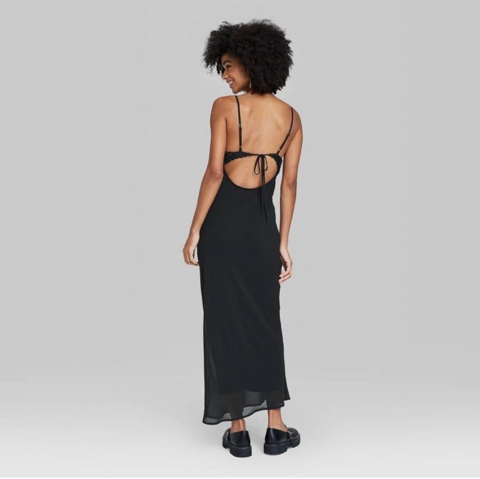 *NEW* (M) Wild Fable Rosette Cup Maxi Dress - photo 3