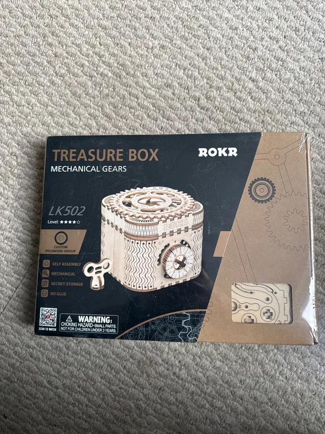 ROKR 3D Assembly Wooden Puzzle DIY Crafts Kit