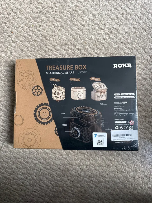 ROKR 3D Assembly Wooden Puzzle DIY Crafts Kit image indicator(2)