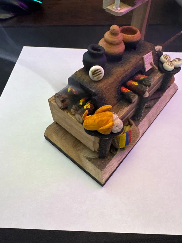 Miniature Wood Oven (Colombian Artisan Incence Burner) image indicator(2)