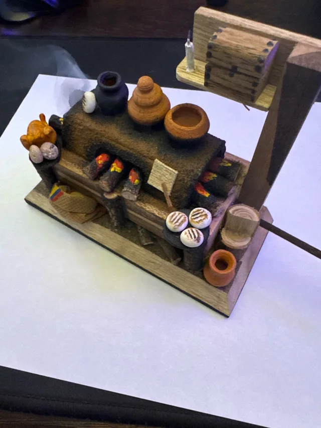 Miniature Wood Oven (Colombian Artisan Incence Burner) image indicator(3)