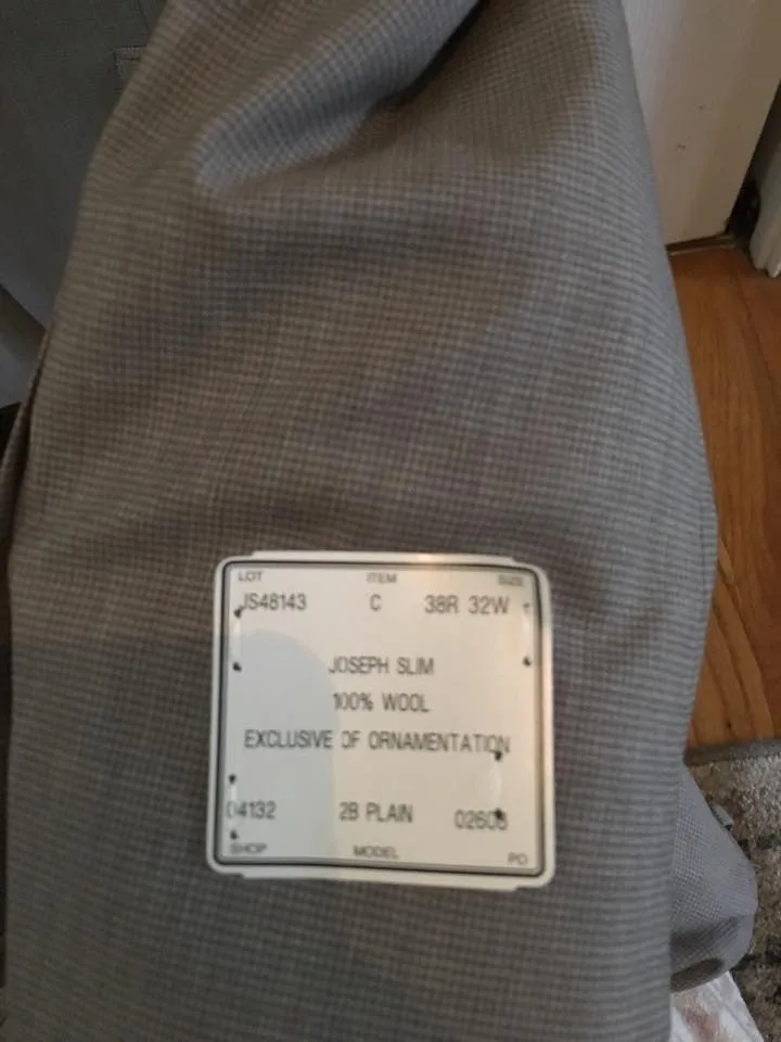 Jos A Bank grey men’s designer Suit NWT will consider a reasonab image indicator(5)