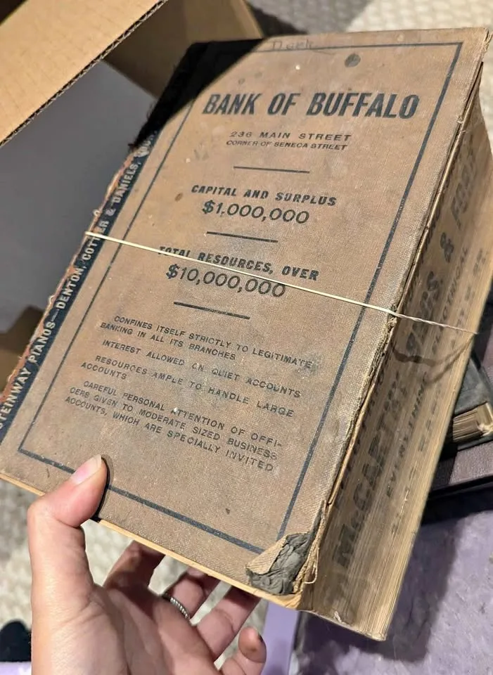 Antique 1909 Bank of Buffalo Street Directory thumbnail