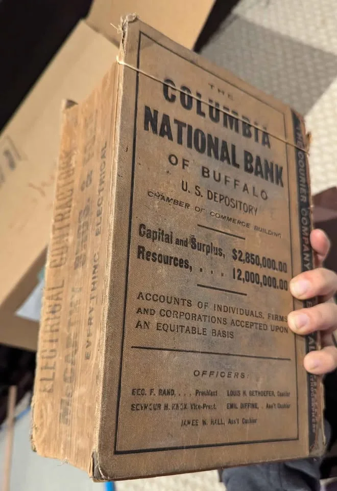 Antique 1909 Bank of Buffalo Street Directory image indicator(3)