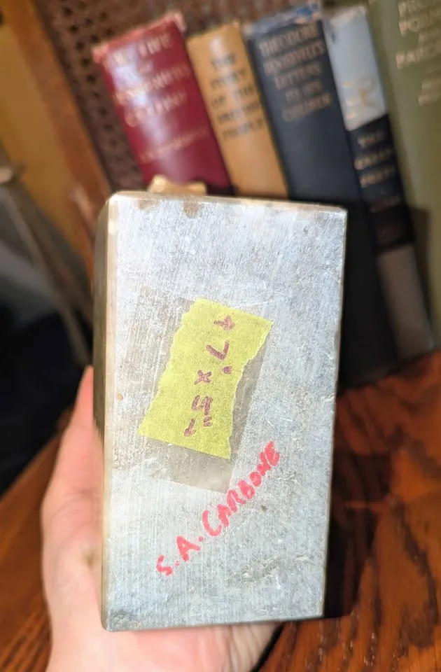 Vintage Alabaster Horse Head Bookends image indicator(6)