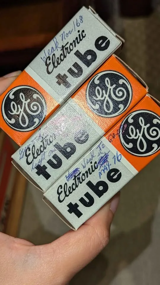 Vintage Vacuum Tube Lot (8 pcs) – GE • Westinghouse... image indicator(5)