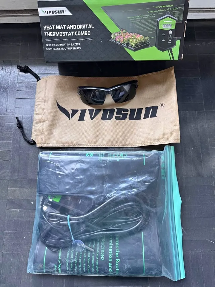 VIVOSUN Seedling Heat Mat & Digital Thermostat