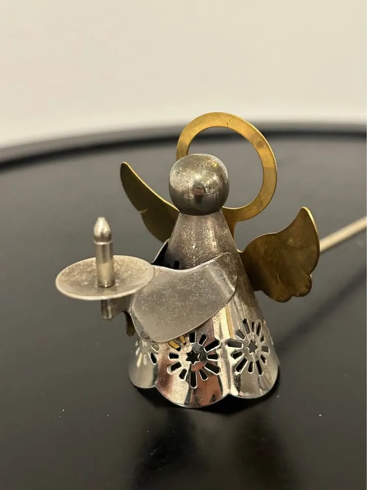 Vintage Angel Candle Holder & Snuffer Set image indicator(7)