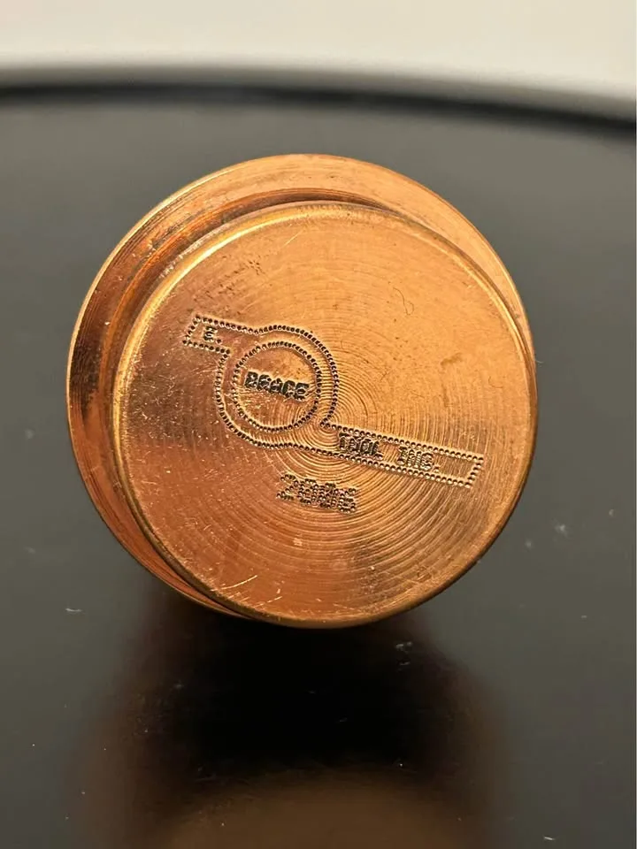 Vintage Brass Christmas Tree by Peace Design – Christmas Decor 4 image indicator(4)