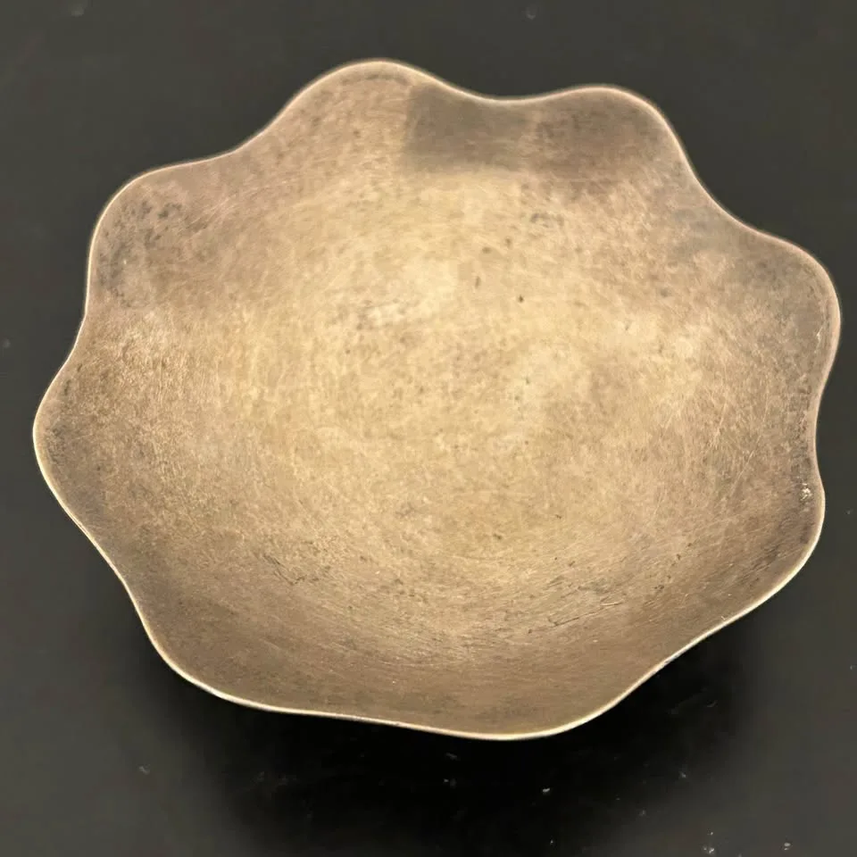 TANE Sterling Silver Mini Bowl – Mexico 925 Dish (73g) image indicator(4)