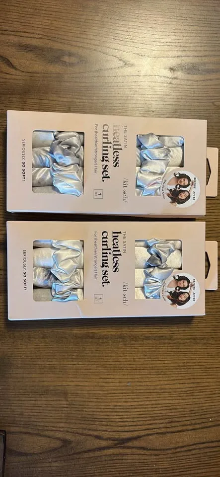 The satin heatless curling set - ￼KIT-SCH image indicator(3)