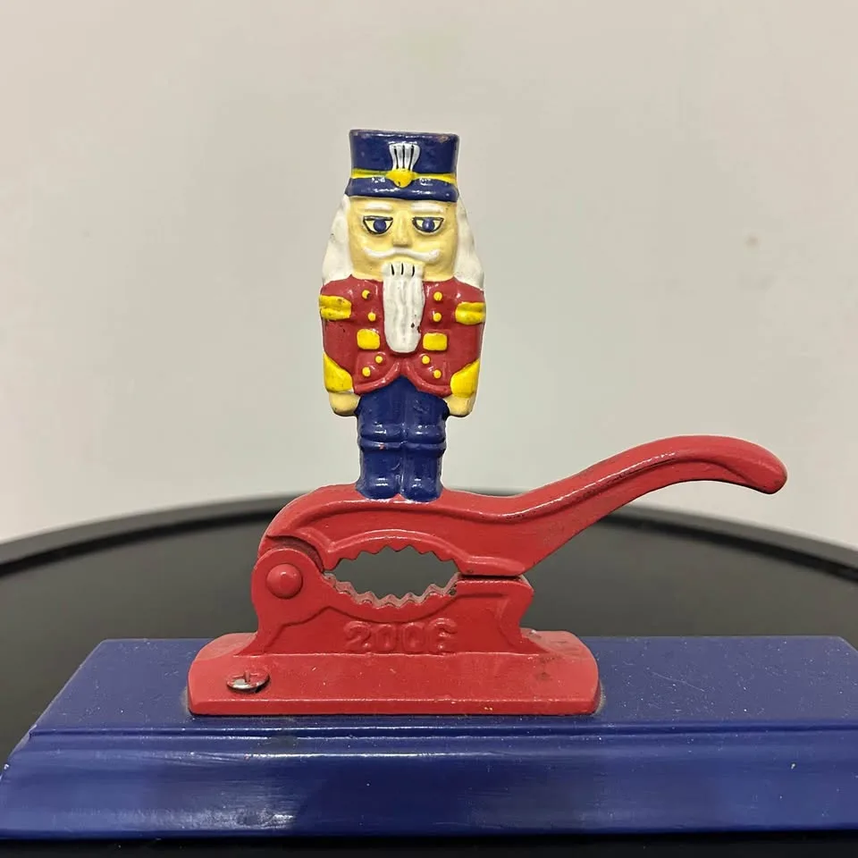 Vintage Cast Iron Nutcracker Soldier – Christmas Decor image indicator(3)