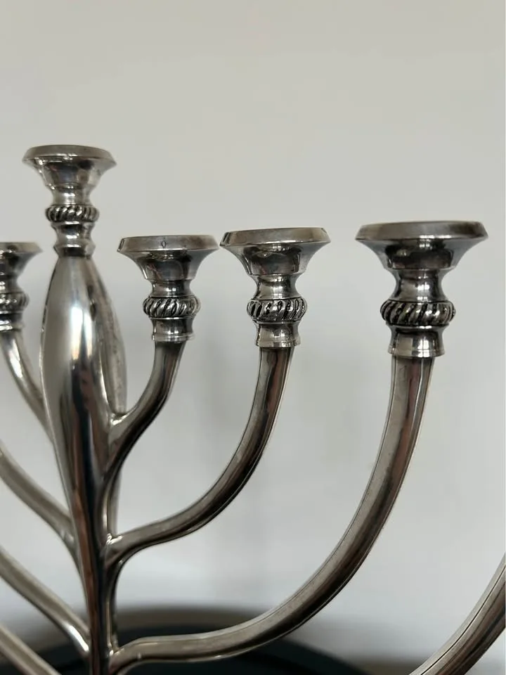 Pottery Barn Menorah – Elegant Hanukkah Celebration 12" image indicator(6)