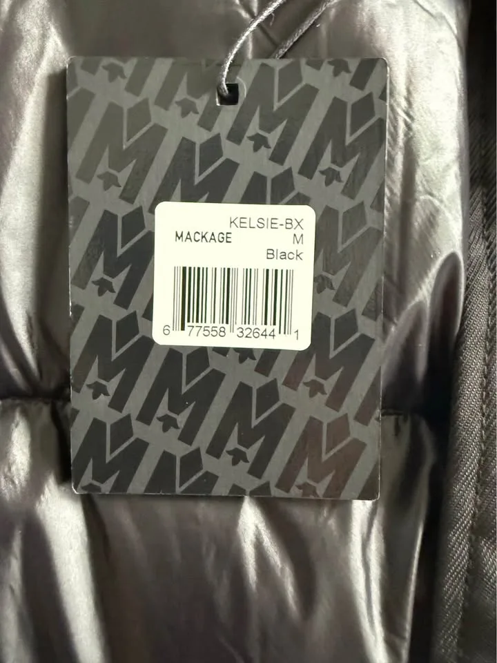 BNWT - Mackage Woman’s Kelsie Black Winter Jacket (Medium) image indicator(8)