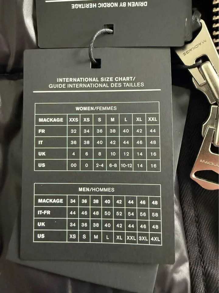 BNWT - Mackage Woman’s Kelsie Black Winter Jacket (Medium) image indicator(10)