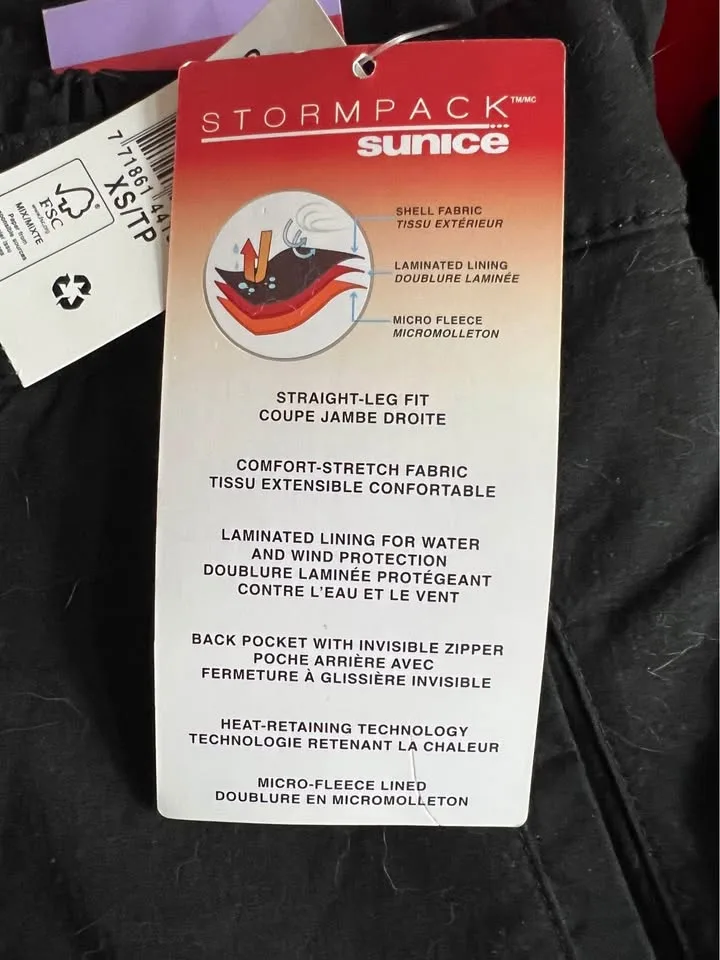 Ladies Windproof Lined Pant image indicator(2)