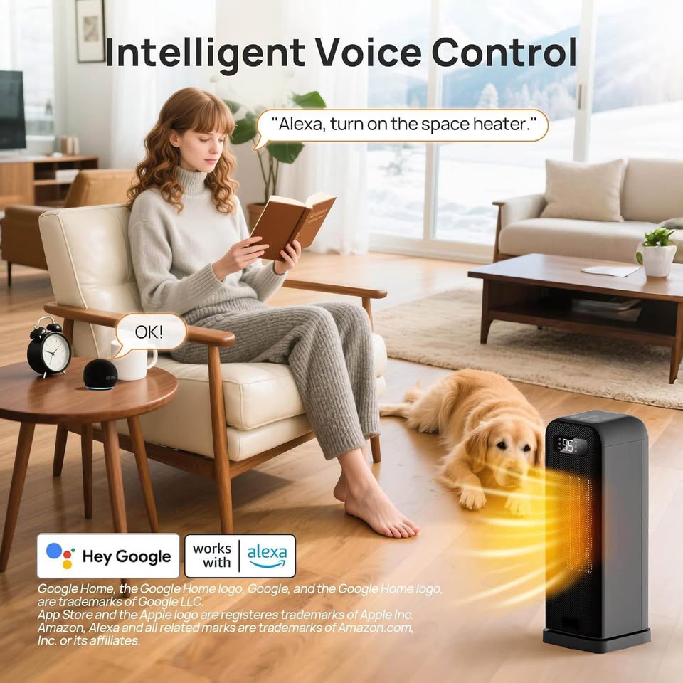 BNIB Wi-Fi Smart Indoor Space Heater with Remote - photo 5