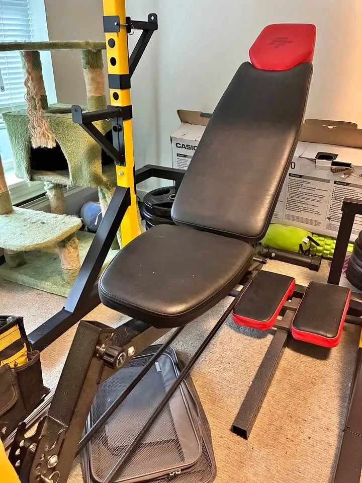 Finer form lift bench for sale got for 350 new selling for a dea