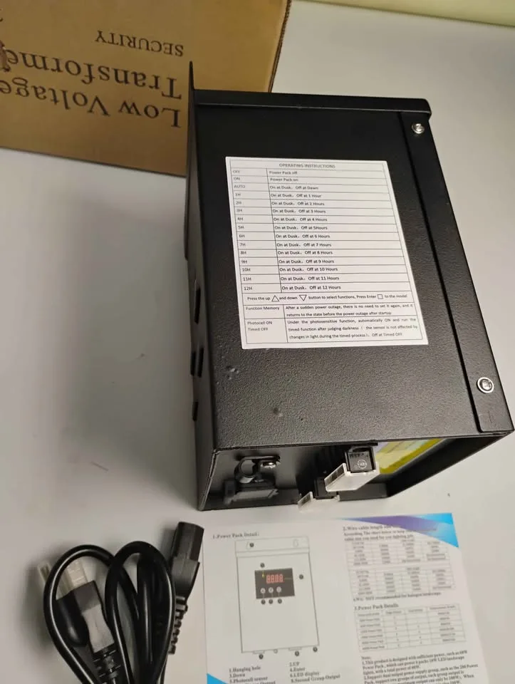 Outdoor Low Voltage Lighting Transformer image indicator(3)