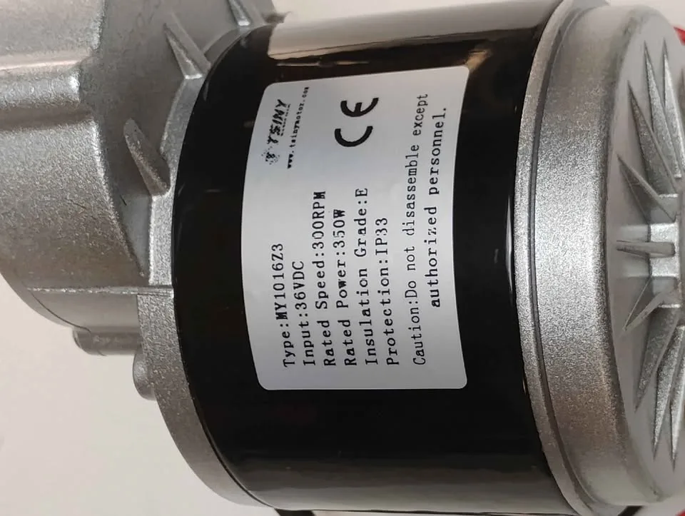 Electric Motor MY1016Z3 36V 350W (Gear Reduction) image indicator(4)