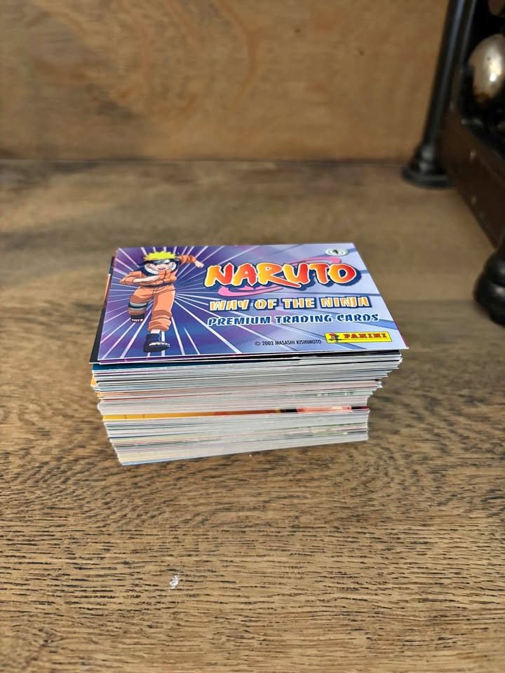 Naruto Way of the Ninja Trading Cards 128 total, 72/108 card set