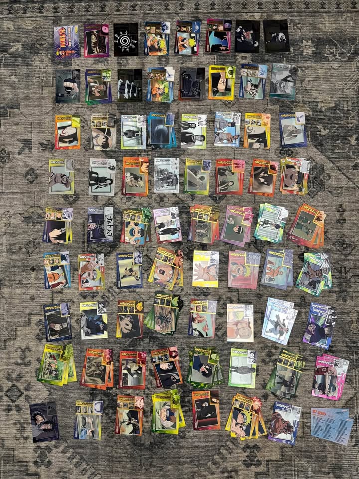 Naruto Way of the Ninja Trading Cards 128 total, 72/108 card set - photo 2