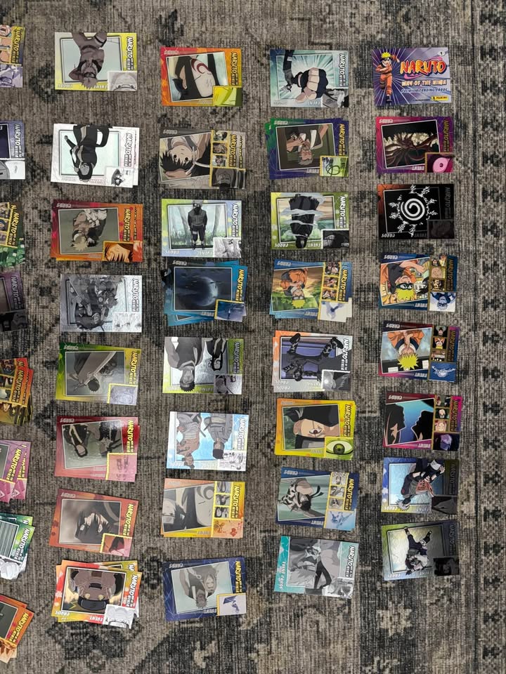Naruto Way of the Ninja Trading Cards 128 total, 72/108 card set - photo 3