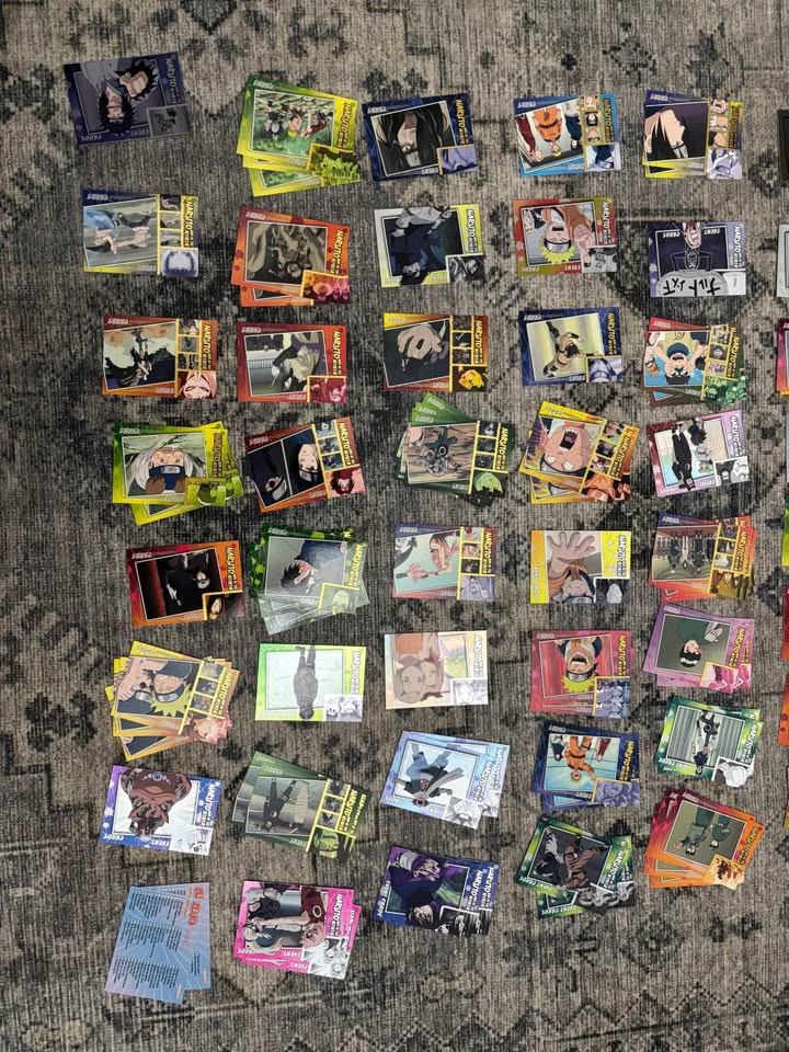 Naruto Way of the Ninja Trading Cards 128 total, 72/108 card set - photo 4