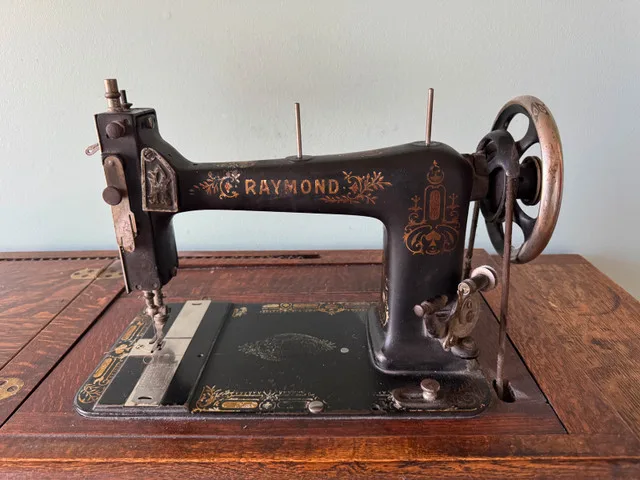 Antique Raymond Sewing Machine image indicator(4)