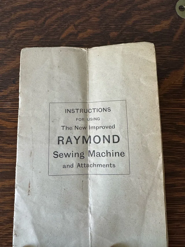 Antique Raymond Sewing Machine image indicator(5)