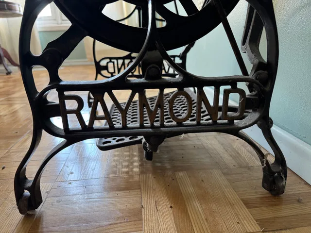 Antique Raymond Sewing Machine image indicator(7)