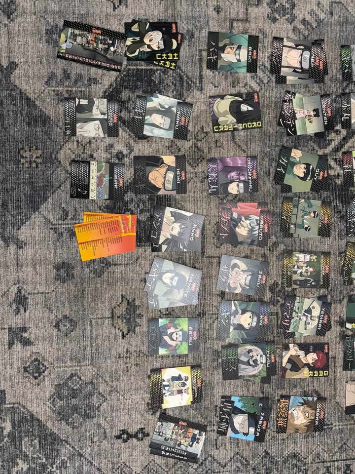 Naruto Ninja Ranks Trading Cards 137 total, 68/72 card set - photo 4