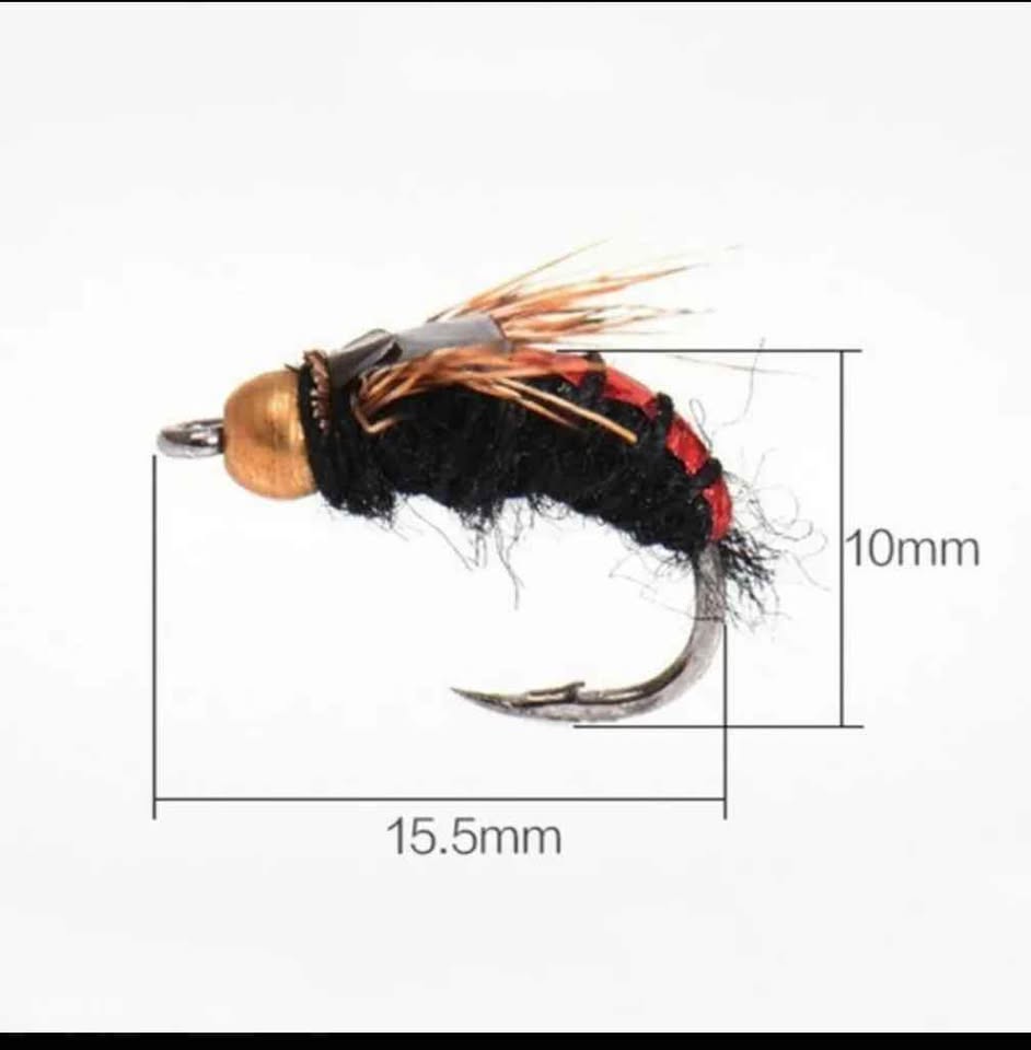 10 PCs fly box for salmon and steelhead fishing - photo 3