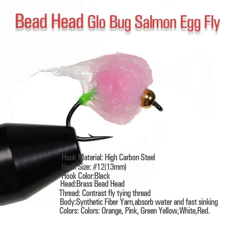 12 Egg fly for salmon and steelhead fishing - photo 3