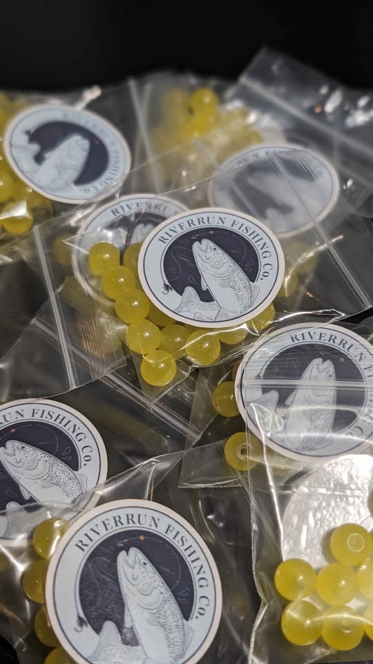 Citrusburst beads for steelhead fishing - photo 2