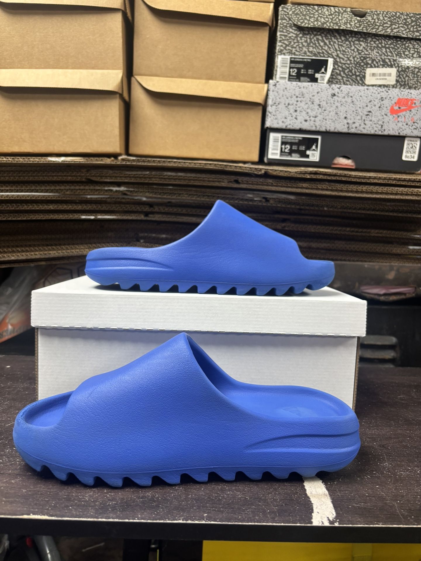 Adidas Yeezy Slide Azure - photo 4