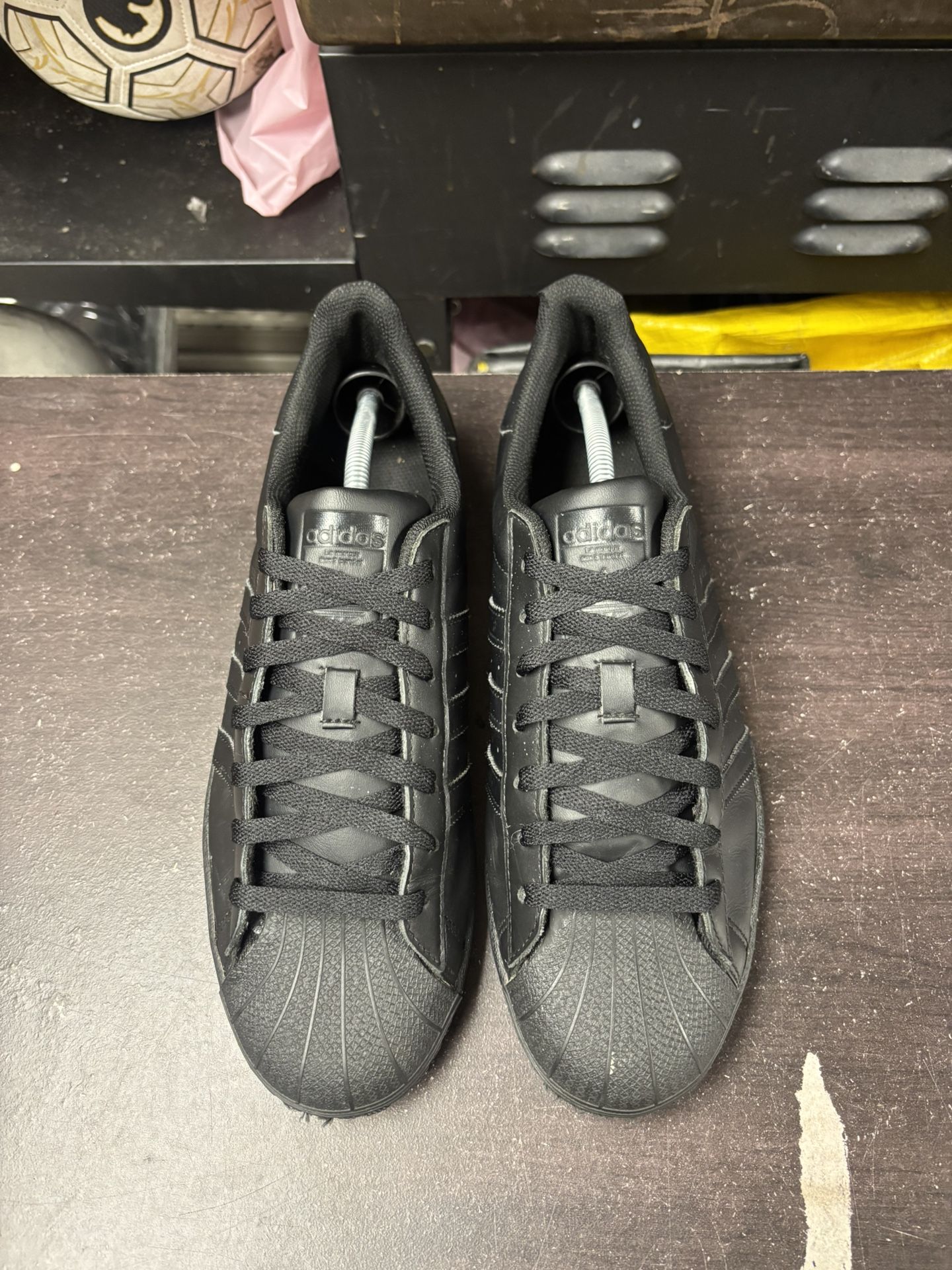 Adidas Triple Black Superstar - photo 2