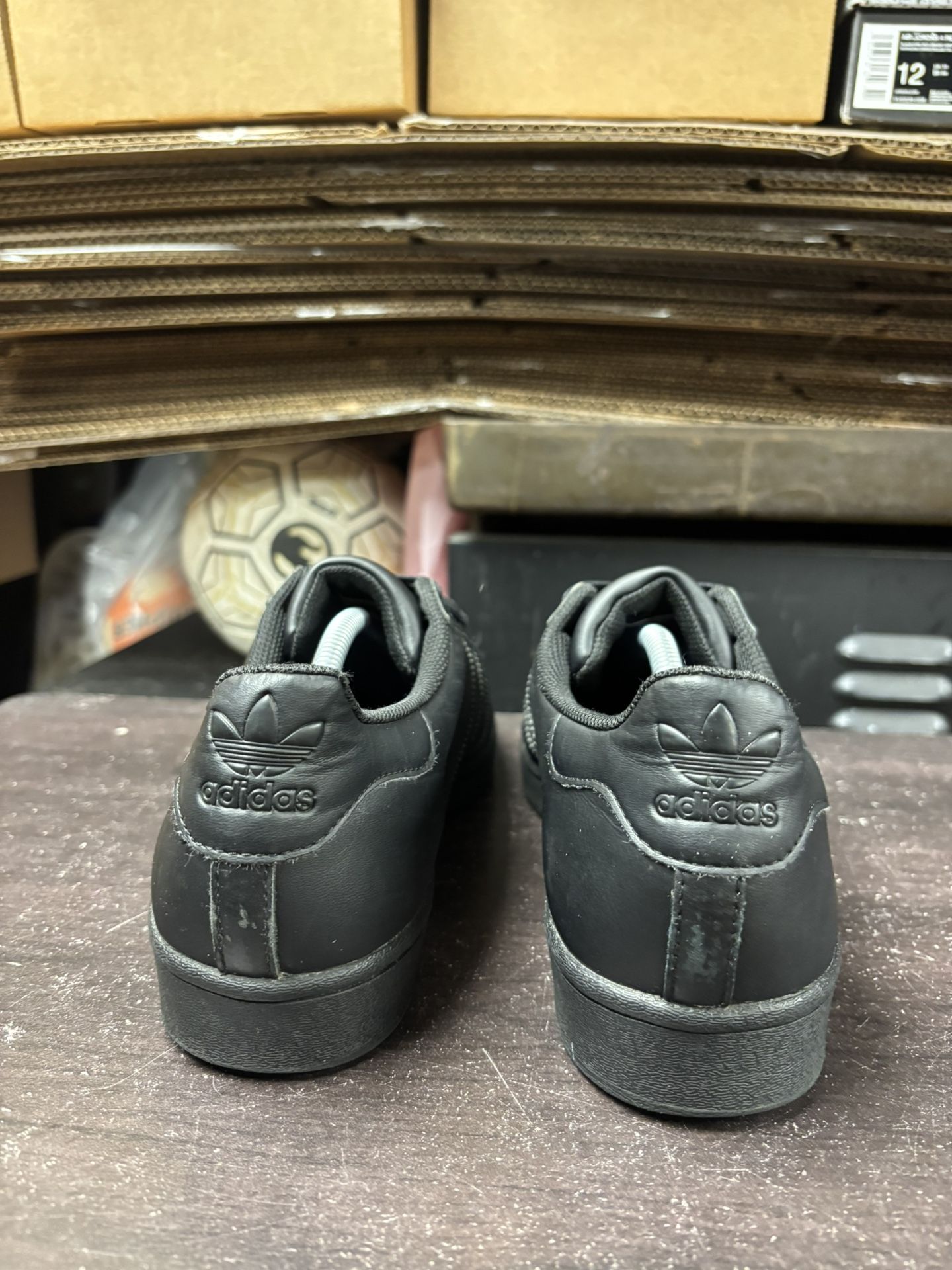 Adidas Triple Black Superstar - photo 4