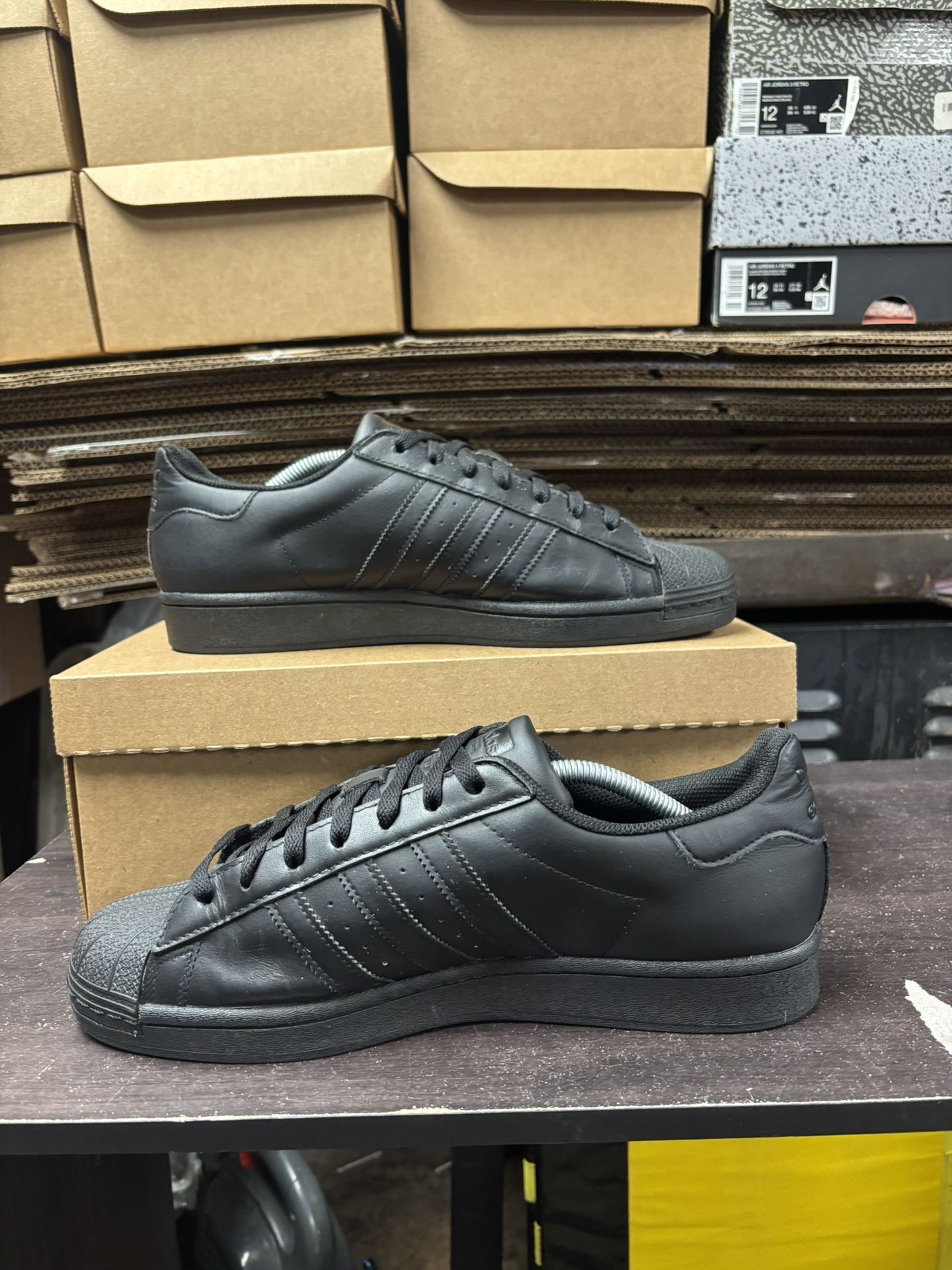 Adidas Triple Black Superstar - photo 5
